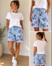 Magic flower shorts blå thumbnail