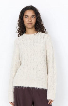 Heida genser off white 