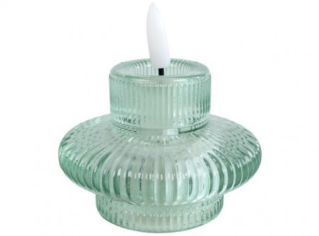 Led t lys holder bruker 2450 batteri grønn