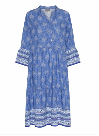 Summer mixi dress blå