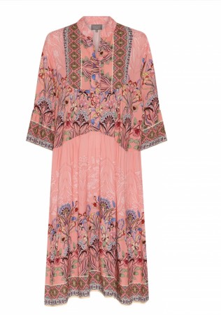  MANU DOLL DRESS Coral