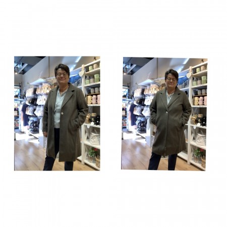 Coat brun