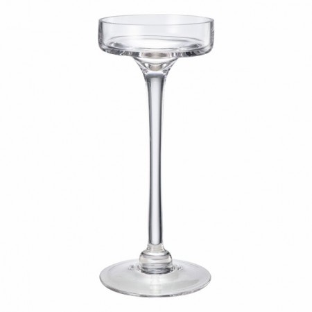 Linni - Lysestake Glass D9x21cm