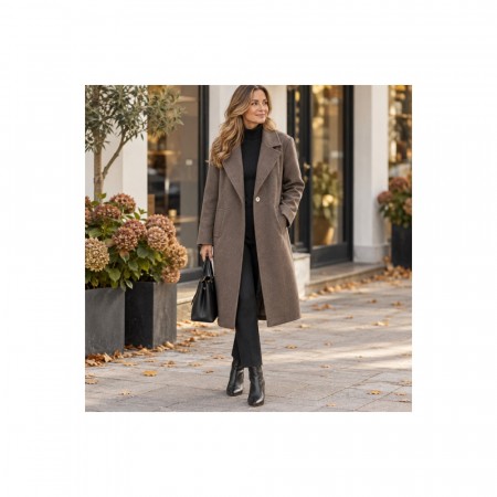 Coat brun